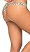 Espiral Women's Colorful Mini Scrunch Thong Rainbow Small/Medium