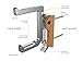 Tumbled Aluminum Wall Mount
