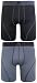 adidas Men's Sport Performance Midway Underwear (2-Pack), Black/Thunder Thunder/Black, LARGE primary
