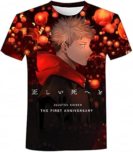 Amazon Co Jp 呪術廻戦 Tシャツ 夏服 仮装 アニメ プリント 子供 記念シャツ 衣装 こども おしゃれティーシャツ 女の子 男の子 コスチューム 半袖 誕生日 贈り物 130cm ホビー