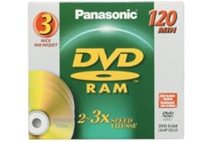 Panasonic 3X DVD-RAM Media