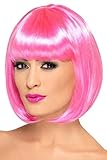 TINYUNICORN Women's Neon Bob Costume Wig for Cosplay Party