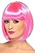 TINYUNICORN Women's Neon Bob Costume Wig for Cosplay Party