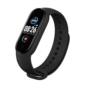 M5 Smart Horloge Fitness Tracker Voor Mannen En Vrouwen Hartslagmeter Stappenteller Calorie Teller IP67 Waterdichte…