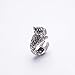 Zealmer Antique Silver Wrap Ring Vintage Handmade Dog Animal Rings For Women
