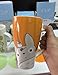 350ML Cartoon Totoro Ceramic Porcelain Tea Coffee Milk Mug Cup With Silicone lid3 with gift is cute mug