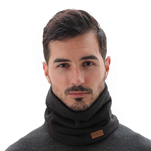 NovForth Winter Halsschlauch Herren Ski, Halswärmer Halstuch Männer Gesichtsschal Damen, Fleece Schal Schlauchtuch für Herren Gamaschenmaske, Winddichte Kreisschlaufenschals thumbnail 3
