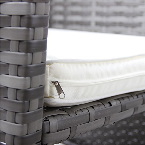 4-Piece Rattan Patio Furniture Patio Wicker Furniture Set-Outdoor Rattan Sofa Conversation Set
