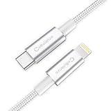 USB C to Lightning Cable for iPhone X/8/8 Plus iPad Connect to Macbook and Other USB C Devices (3ft/1M)