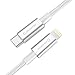 USB C to Lightning Cable (3ft/1M) Cellularize Lightning to USB C Cable for iPhone X/8/8 Plus iPad Connect to Macbook and Other USB Type C Devices (1ft/30cm, 6ft/2M Also Available)