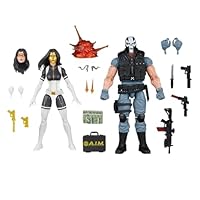 Marvel Legends Series Madame Masque & Crossbones, Marvel Super-Villains Comics Collectible 2-Pack, 6-Inch Action Figures (Amazon Exclusive)