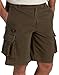 IZOD Men's Rockwash Military Cargo Twill Short