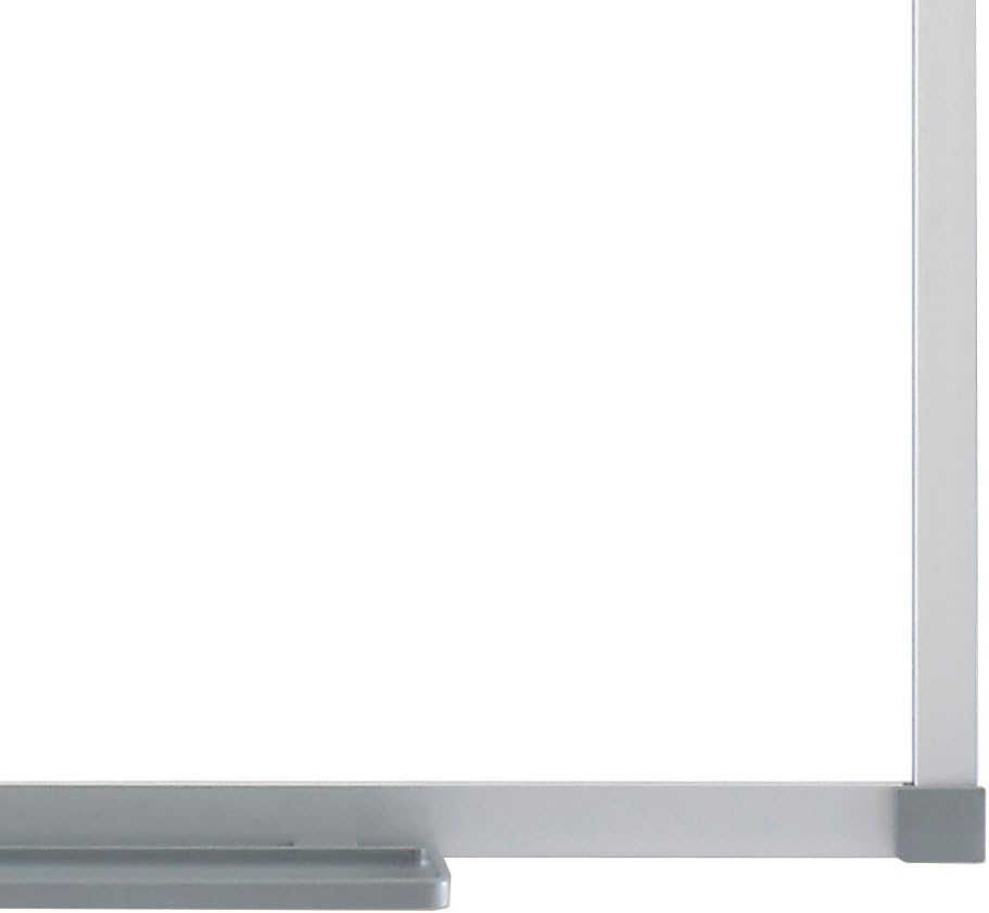Nobo Steel Magnetic Whiteboard, 1200 x 900mm, Aluminium Trim, Corner Wall Mounting, Includes Whiteboard Pen Tray - Image 5