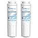 Filterlogic UKF8001 Replacement for Filter 4, Whirlpool EDR4RXD1, Maytag 4396395, UKF8001AXX-200, UKF8001AXX-750, 46-9006, Puriclean II, FMM-2, FL-RF07, Refrigerator Water Filter, Pack of 2