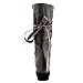 Blivener Women's Winter Back Lace Up Boot Mid Calf Snow Boots Grey US 8.5