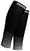 Physix Gear Calf Compression Sleeves - Compression Sleeves for Running, Shin Splints Support, Black/Grey, L/XL
