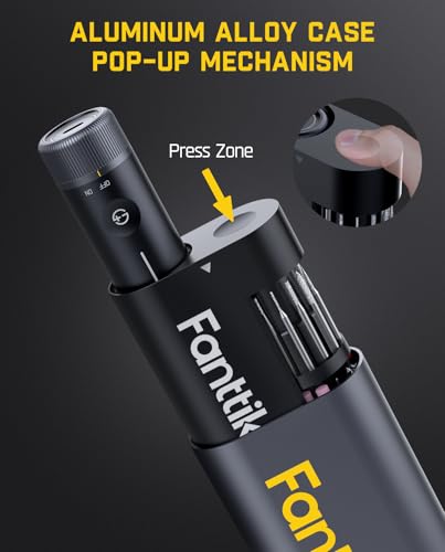 Fanttik F2 PRO Cordless Rotary Tool Kit 4V, Strong Magnetic Motor, Revostor Hub, 5 Variable Speed, 25000 RPM, 55 Accessories, for Sanding, Polishing, Drilling, Carving, Cutting DIY Crafts