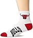 Chicago Bulls Men's Logo Name Quarter Socks