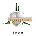 Windy City Novelties Ugly Sweater Christmas Party Kit - Green Christmas Tree Holiday Hat + LED Christmas Bulb Necklace Combo