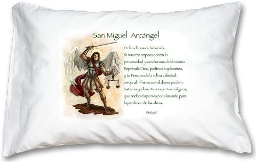 Saint Michael Prayer Pillowcase -SPANISH