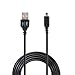 3DS charger cable,Exlene 3DS usb charger cable [Play while charging ] For Nintendo 3DS, New 3DS XL, 2DS, 2DS XL LL, DSi, DSi XL (1.2M/4ft, black)