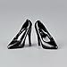 MagiDeal Black 1/6 Scale High Heeled Shoes For 12