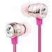 SoundPEATS Earphones In-Ear Headphones Noise Cancelling Earbuds Headphones - M20 Gold/pink