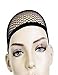 Open end Black Mesh Net Wig Cap Liner 1 Pack