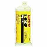 Loctite 237110 Off White E-60HP Hysol Epoxy Structural Adhesive, Toughened, 50 mL, 1.69 fl. oz., Dual Sided Cartridge