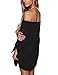 Just Quella Women's Casual Off The Shoulder Loose Long Dress 8650