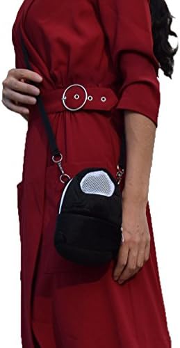 bluemachine Pet Carrier Bag, Portable Outgoing Travel Handbags for Sugar Glider, Hedgehog, Squirrels, Hamsters, Rabbits and Guinea Pigs, Breathable Cutton nest Warm Sleeping Bag