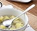 Qualizon 18/8 Stainless Steel Mini Ladle - Deep Soup Spoon & Ramen Spoon - 6.7inch Short Handle