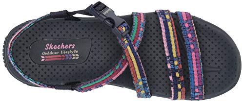 Skechers-Womens-Reggae-Sew-Me-Boho-Woven-Strappy-Slingback-Sandal