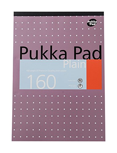 Pukka Pads REF80/1 - Bloc de recambio (A4, 160 páginas), color blanco