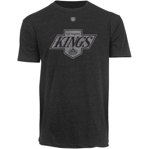 Los Angeles Kings Briggs Charcoal Logo T-shirt Large