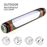 CELAVY Multi-Function Camping Lantern,USB Rechargeable Camping Light,Portable Power Bank and Flashlight,Emergency Mosquito Repellent Lamps Outdoor SOS Warning Waterproof IP68