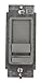 Leviton 6633-P0G SureSlide 600W Preset Incandescent Dimmer, 3-Way, Gray