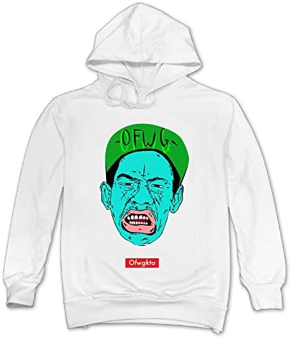 Huma Men's Tyler OFWG Leisure Hoodies XL White