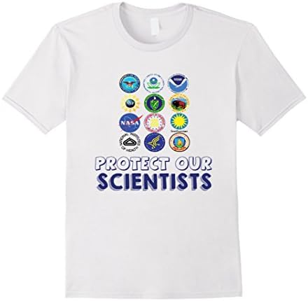 Men's Protect Our Scientists Pro-Science Pro-Climate Change Resist 2XL White