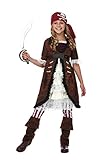 Fun Costumes Brown Coat Pirate Costume Medium