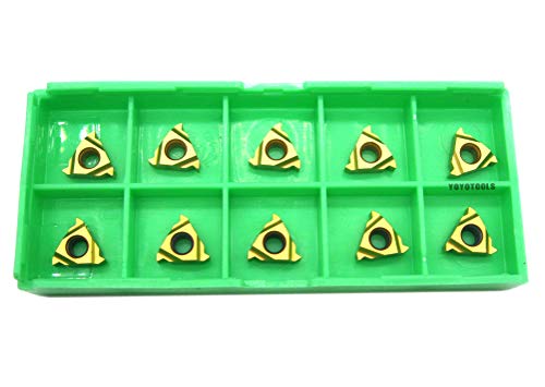 Lathe Boring Bar SNR0012M11+SER1212H11 Turning Tool Holder Lathe Internal Threading Inserts with Turning Inserts 5pcs 11ER AG60+5pcs 11IR AG60 Carbide