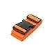 BlueCosto Luggage Straps Suitcase Baggage Carry-on Bag Belt - 2-Pack, Orange