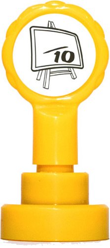 Blackboard Marking Self Inking Teachers Reward Stamp X11909