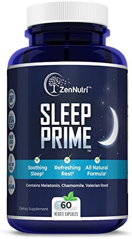 Natural Premium Sleep Aid Herbal Stress Anxiety Insomnia ...