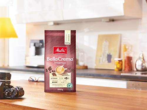 Melitta BellaCrema Intenso Ganze Kaffee-Bohnen 8 x 1kg, ungemahlen, Kaffeebohnen für Kaffee-Vollautomat, kräftige… – Bild 5