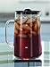 Capresso 6624 Ice Tea Glass Pitcher, 80 oz. (2.5 Qt.)