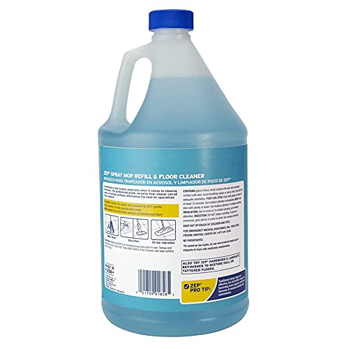 Zep Industrial MultiSurface Floor Cleaner 1 Gallon, (Case of 4