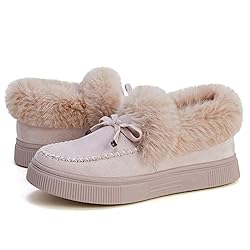 TINSTREE Winter Flat Boots Warm Durable Shoes