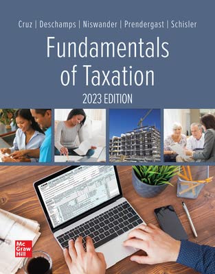 Fundamentals Of Taxation 2023 Access