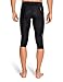 SKINS Men's A400 Compression 3/4 Tights, Black, Large